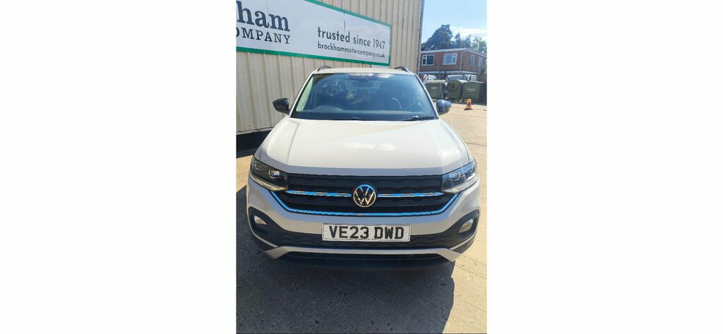 Volkswagen T-Cross 1.0 Tsi Black Edition Euro VE23DWD Grey #3