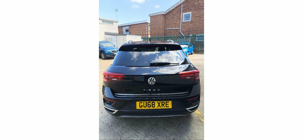 Volkswagen T-Roc 2.0 Tsi Sel Dsg 4Motion Black #4