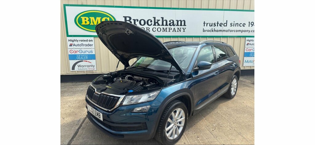 Skoda Kodiaq 1.5 Tsi Act Se Dsg LJ21EMB Blue #4