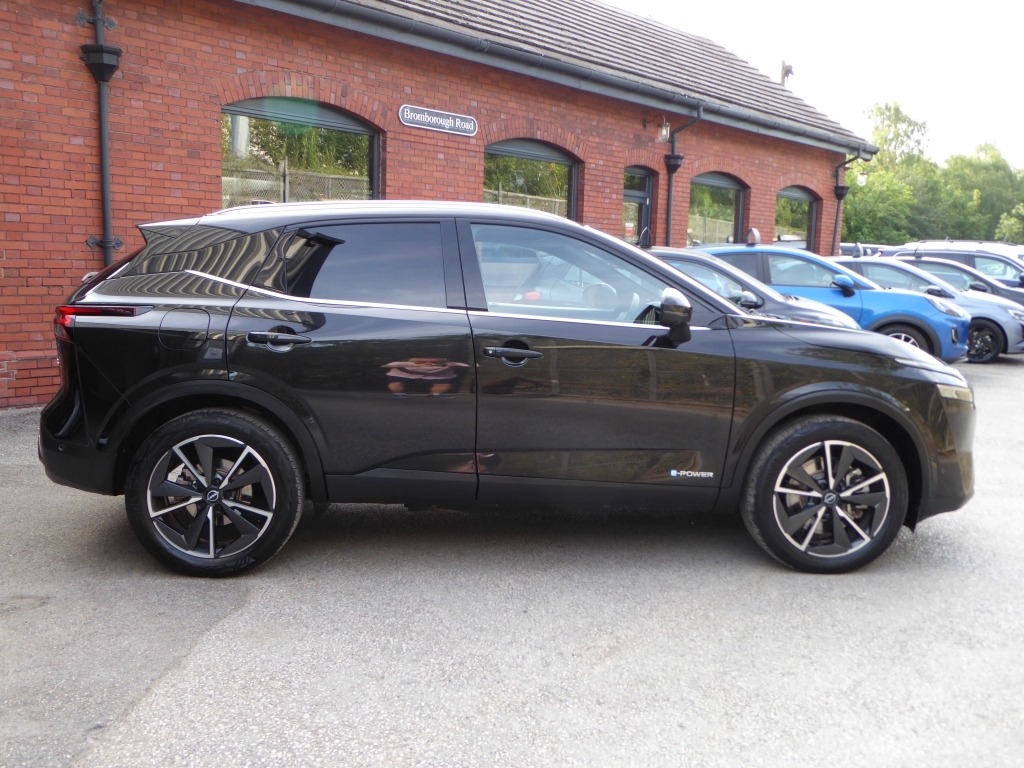 Nissan Qashqai 1.5 E-power Tekna FN23TVM Black #5