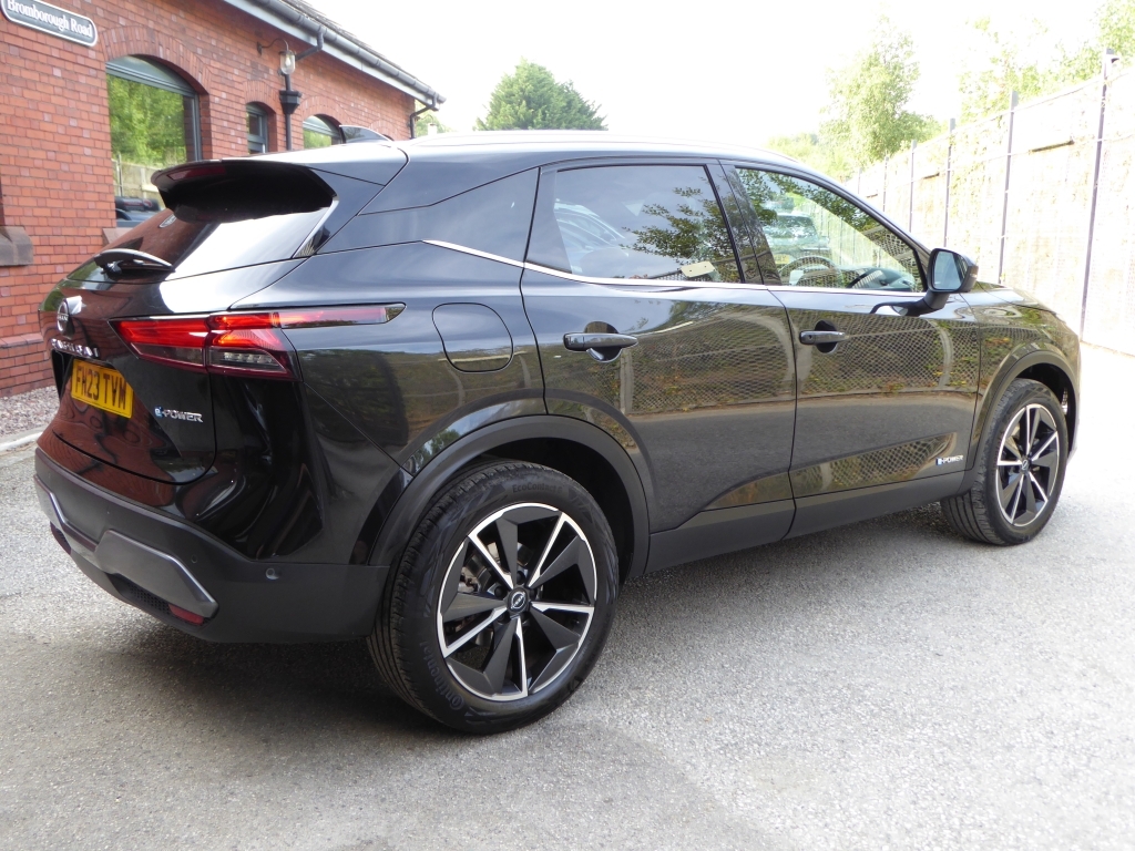 Nissan Qashqai 1.5 E-power Tekna FN23TVM Black #3