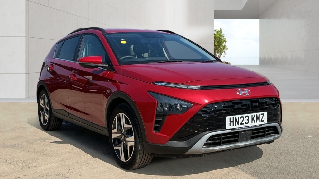Hyundai Bayon 1.0 T-gdi Premium Mhev Red #2