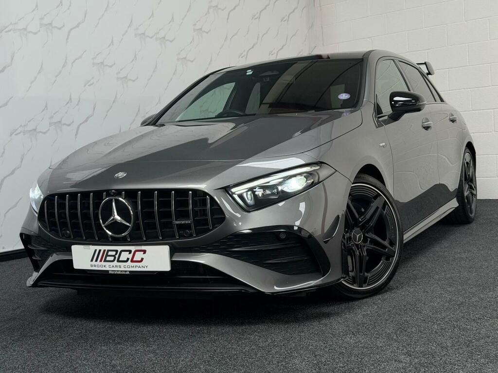 Mercedes-Benz A Class Hatchback 2.0 A35h Mhev Amg Premium Plus 7G-dct Grey