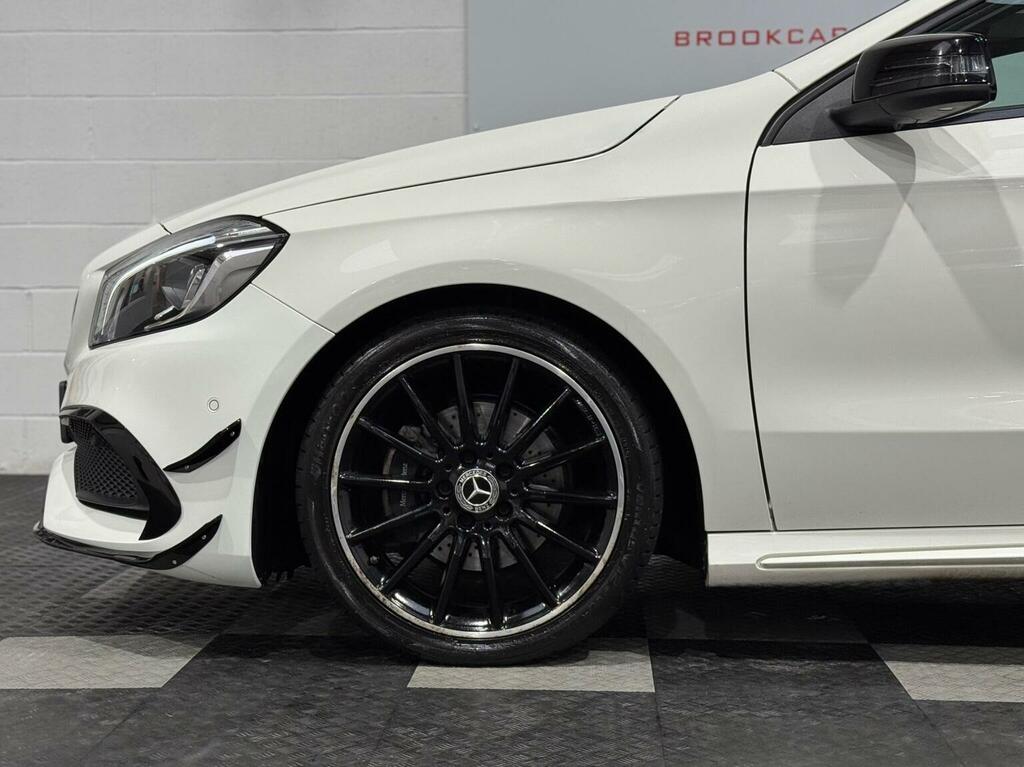Mercedes-Benz A Class Hatchback 2.1 A200d Amg Line Premium Plus 7G-dct YJ17AJR White #6