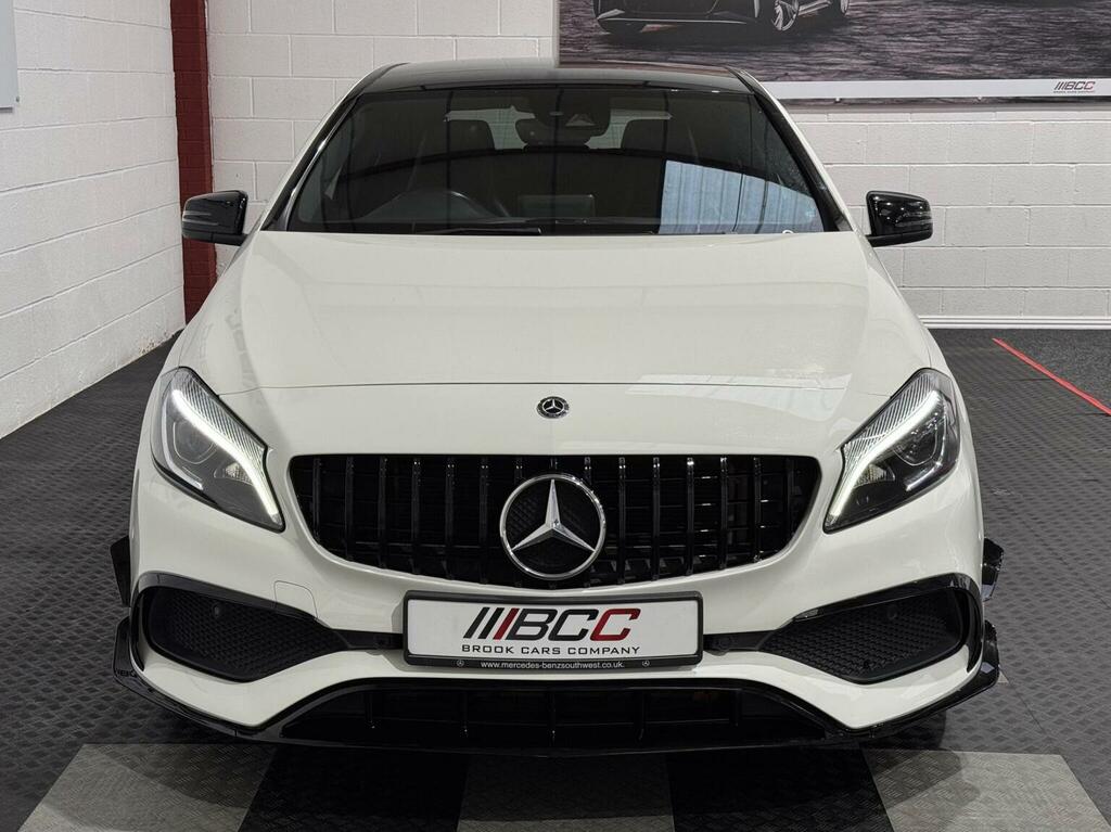 Mercedes-Benz A Class Hatchback 2.1 A200d Amg Line Premium Plus 7G-dct YJ17AJR White #2