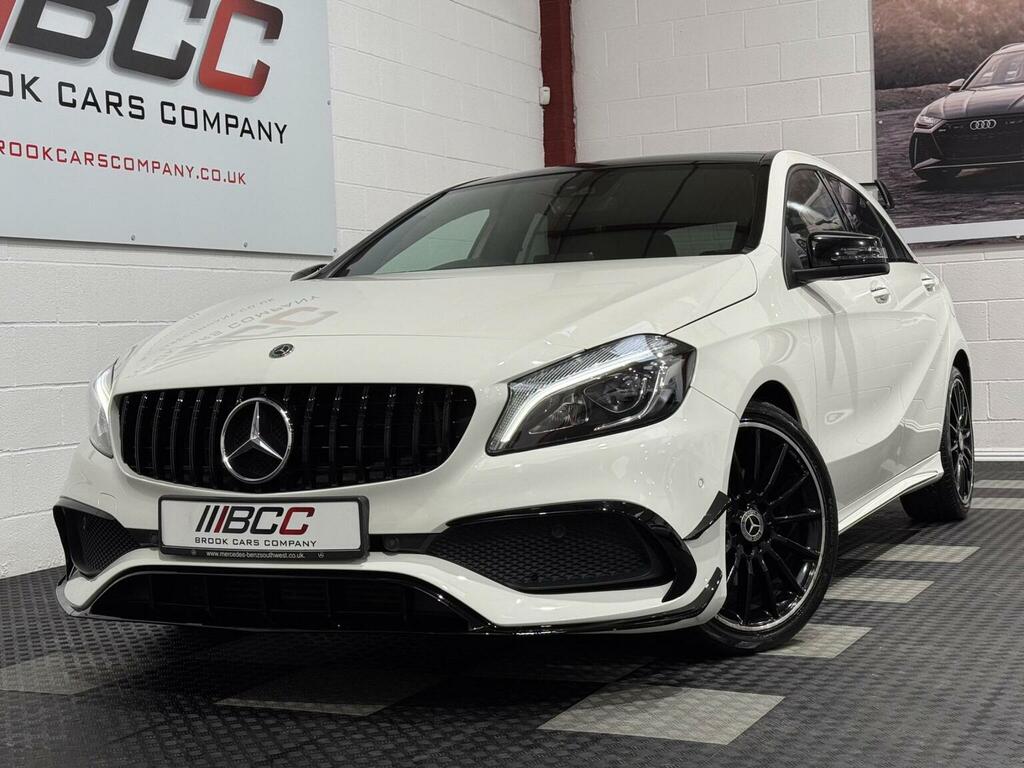 Mercedes-Benz A Class Hatchback 2.1 A200d Amg Line Premium Plus 7G-dct YJ17AJR White