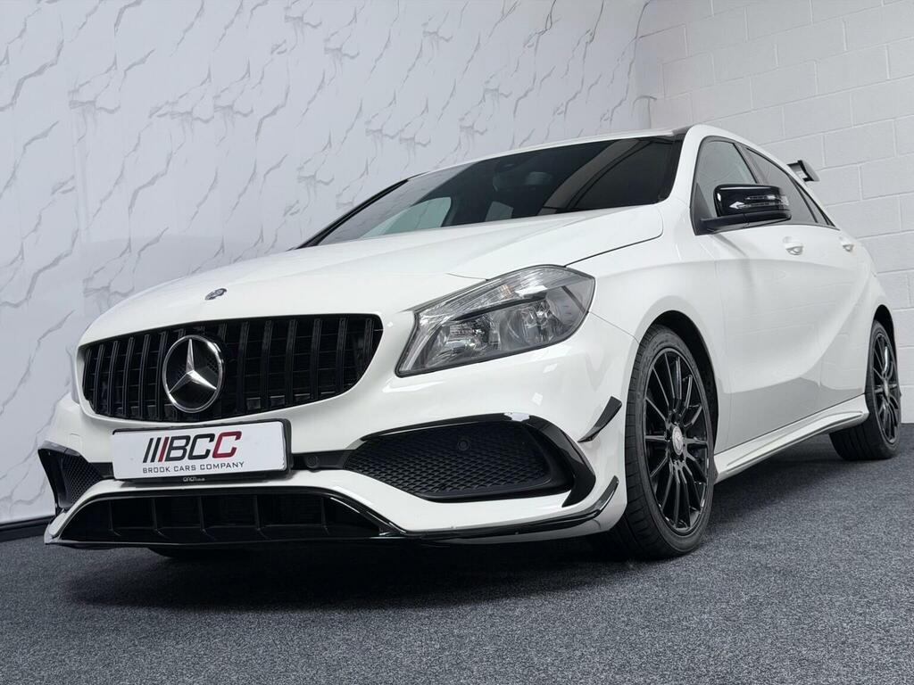 Mercedes-Benz A Class Hatchback 2.1 A200d Amg Line Euro 6 Ss 201 WH16BEJ White #3