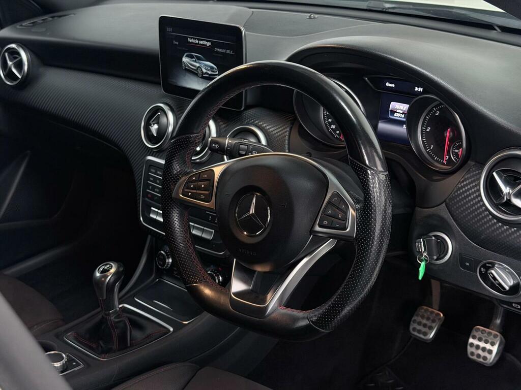 Mercedes-Benz A Class Hatchback 2.1 A200d Amg Line Euro 6 Ss 201 WH16BEJ White #5