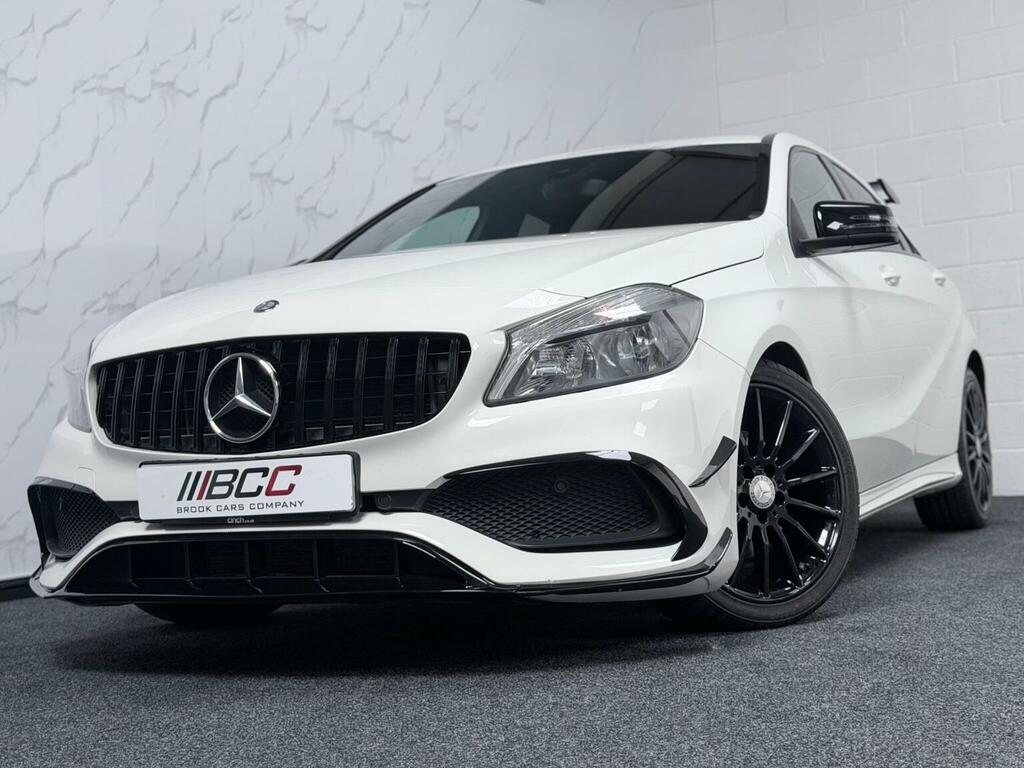 Mercedes-Benz A Class Hatchback 2.1 A200d Amg Line Euro 6 Ss 201 WH16BEJ White