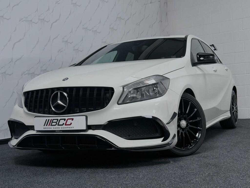 Mercedes-Benz A Class Hatchback 2.1 A200d Amg Line Euro 6 Ss 201 WH16BEJ White #6