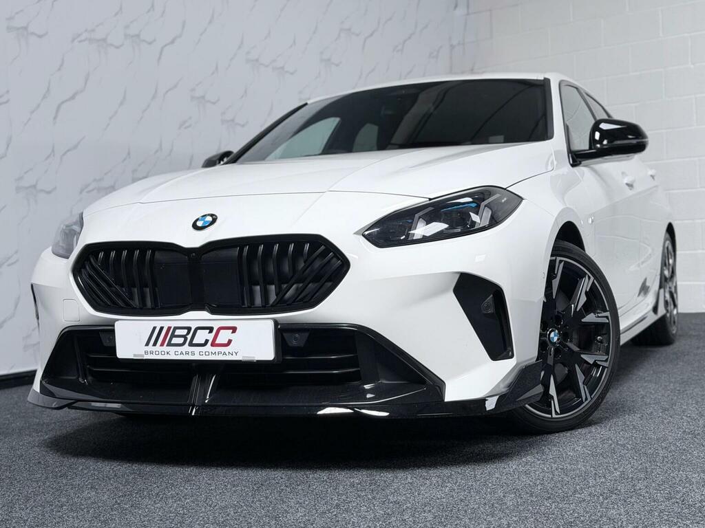 BMW 1 Series Hatchback 1.5 120I Mht M Sport Dct Euro 6 Ss YA74ZVT White #5