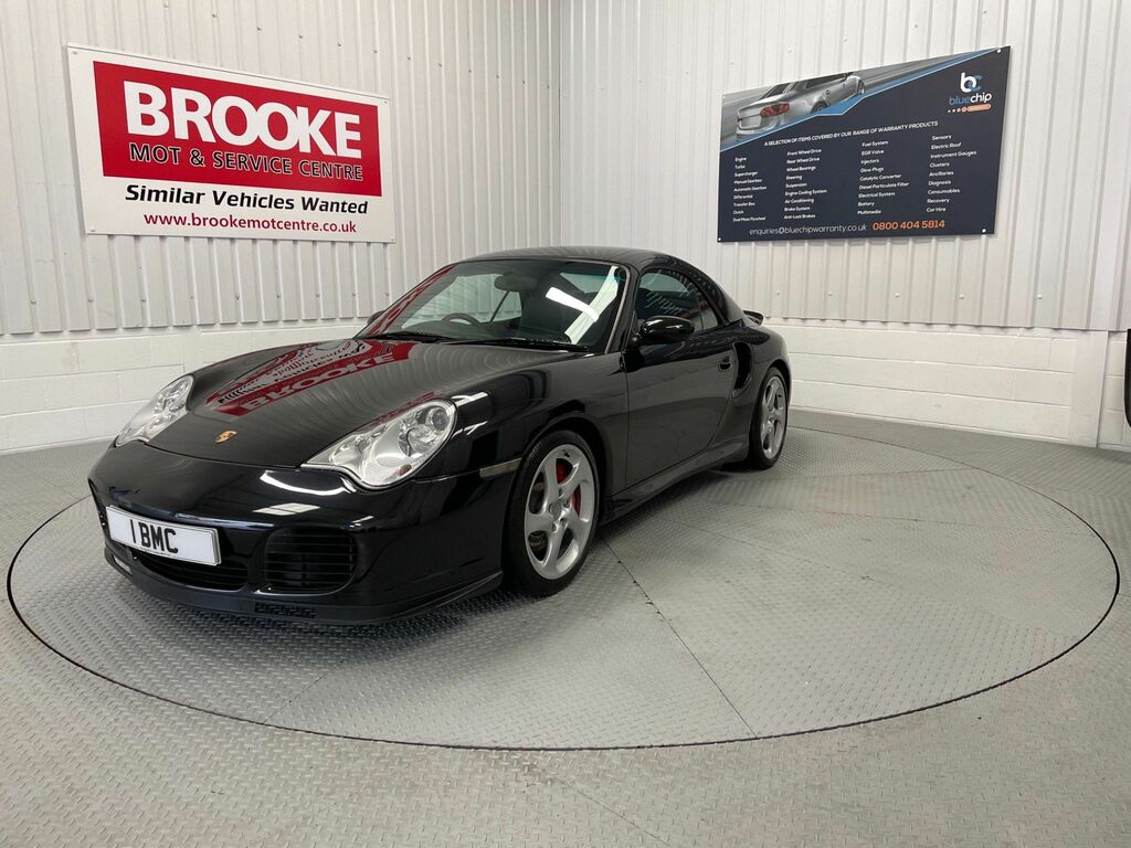 Porsche 911 3.6 996 Turbo Cabriolet Tiptronic S Awd Black #2