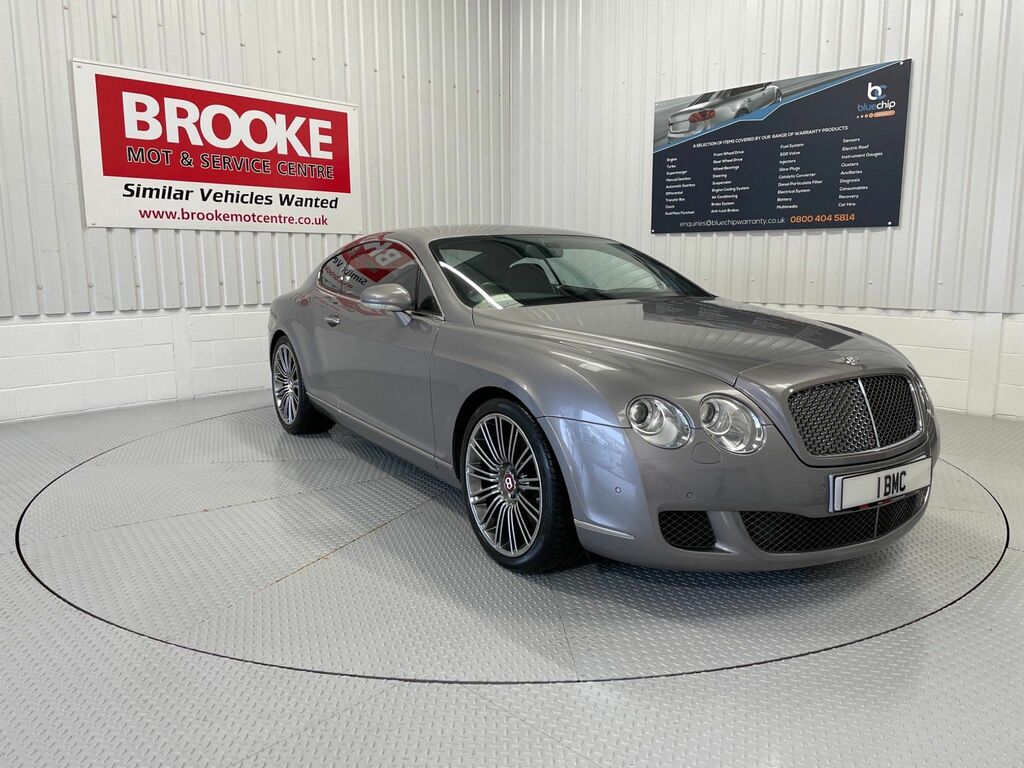 Bentley Continental Gt 6.0 W12 Gt Speed Silver