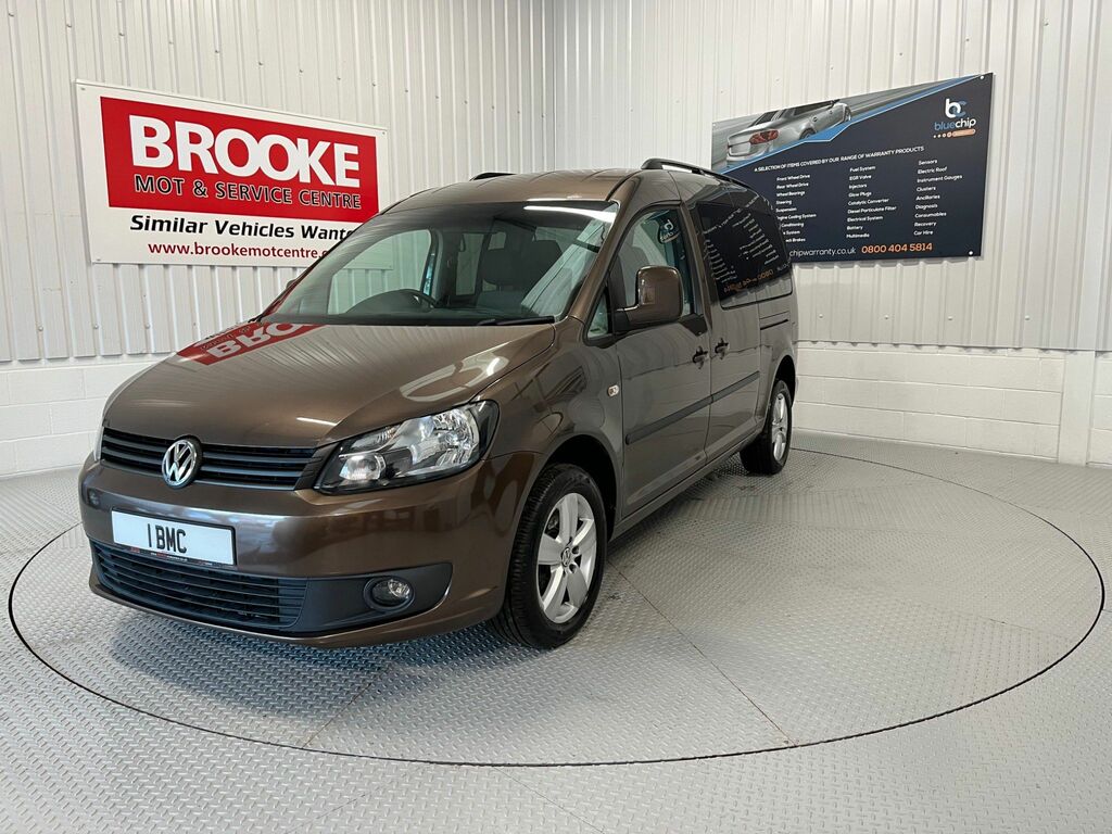 Volkswagen Caddy Maxi Life Wheelchair Access NK13FMJ Brown #2