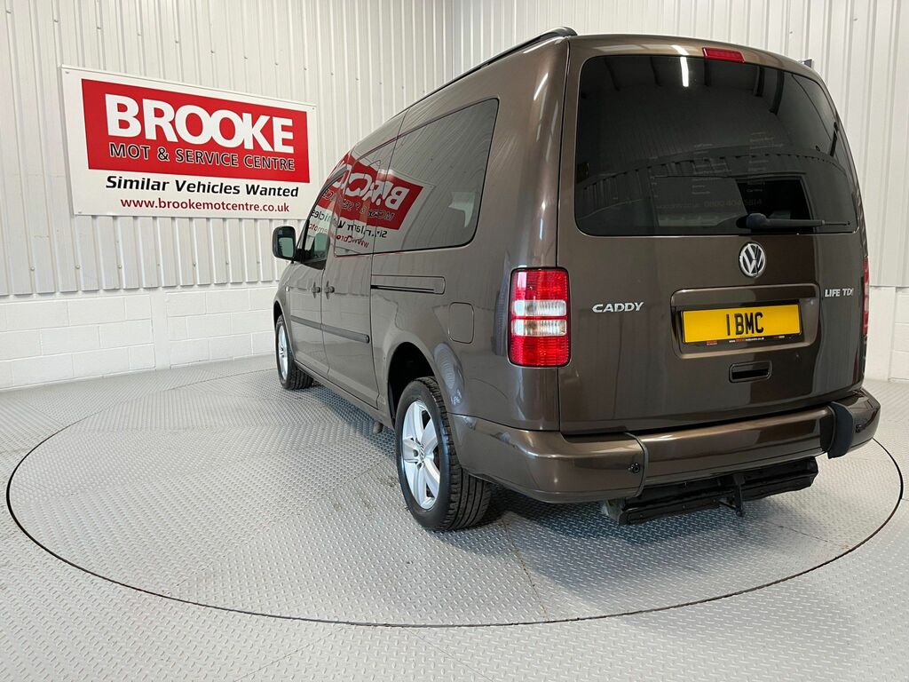 Volkswagen Caddy Maxi Life Wheelchair Access NK13FMJ Brown #3