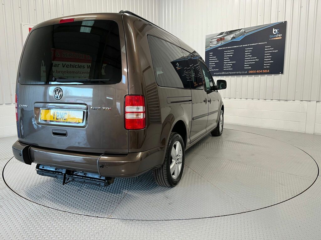 Volkswagen Caddy Maxi Life Wheelchair Access NK13FMJ Brown #4