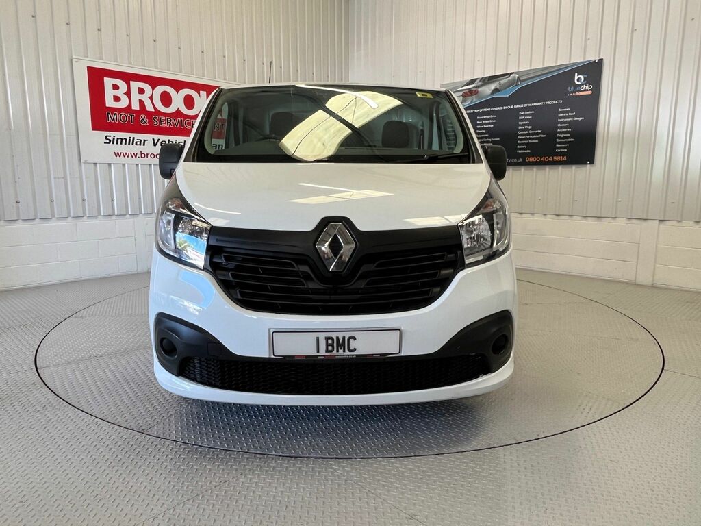 Renault Trafic 1.6 Dci 27 Business Swb Standard Roof Euro 6 SG19DXD White #5