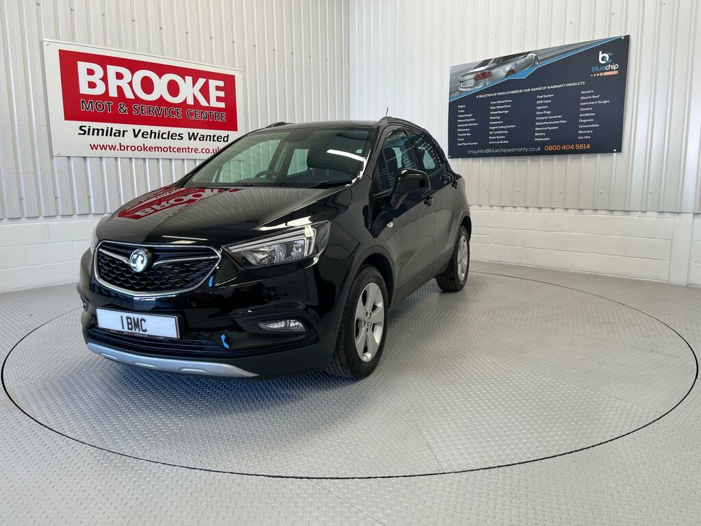 Vauxhall Mokka X 1.4I Turbo Ecotec Design Nav Euro 6 Ss DL19VRV Black #2
