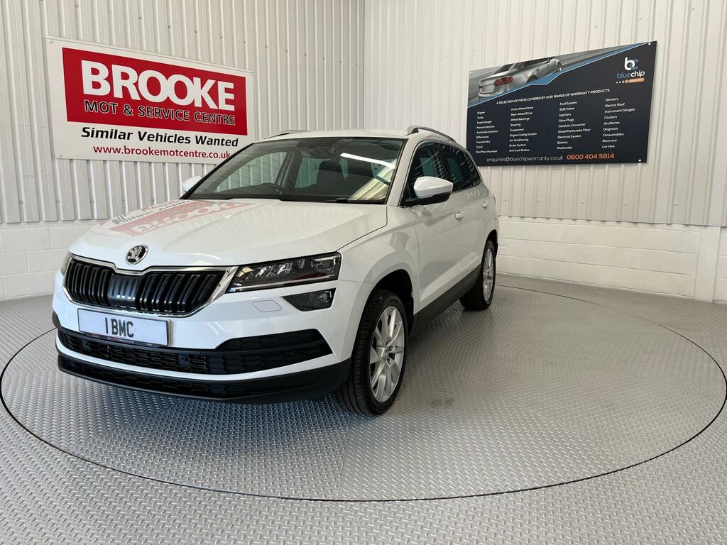 Skoda Karoq 2.0 Tdi Se L Dsg 4Wd Euro 6 Ss White #2