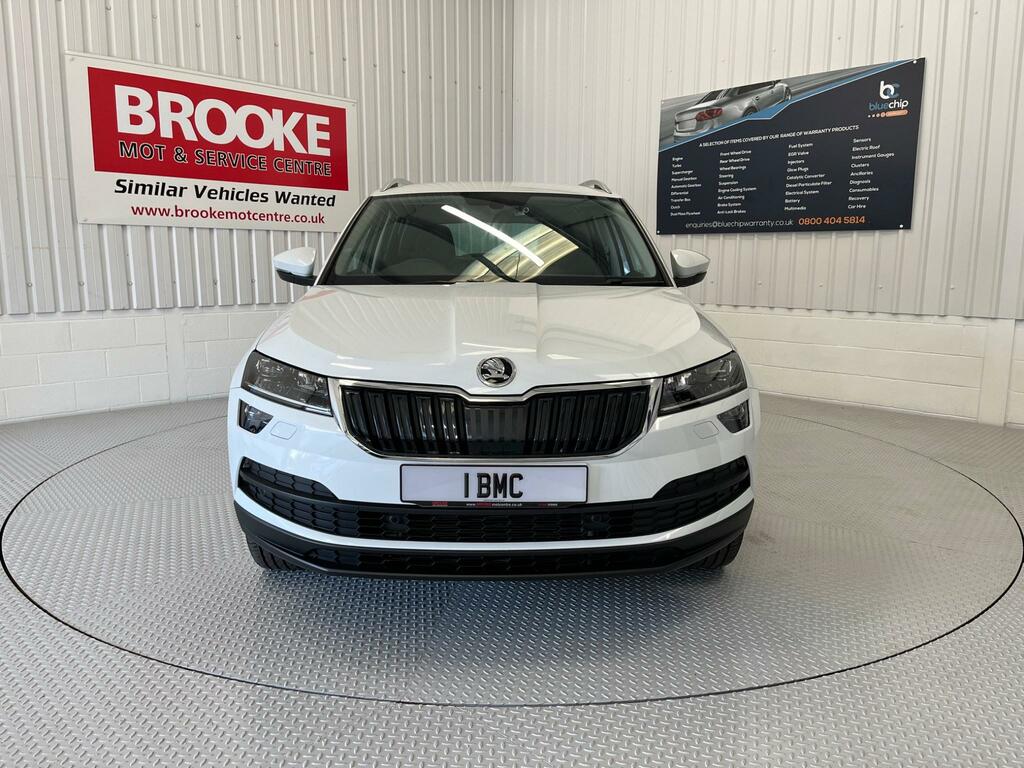 Skoda Karoq 2.0 Tdi Se L Dsg 4Wd Euro 6 Ss White #5