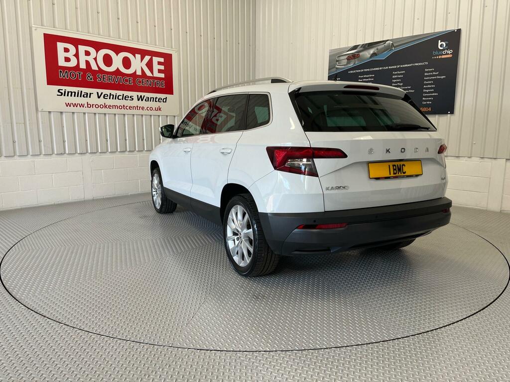 Skoda Karoq 2.0 Tdi Se L Dsg 4Wd Euro 6 Ss White #3