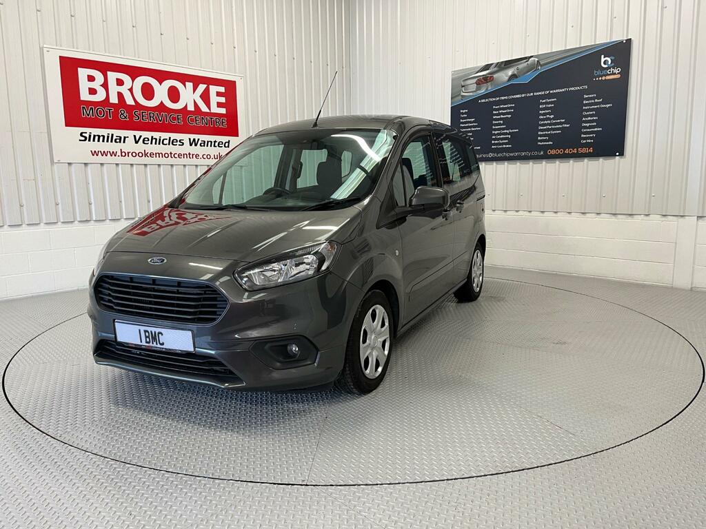 Ford Tourneo Courier 1.0 Ecoboost Zetec Euro 6 EA69JEJ Grey #2