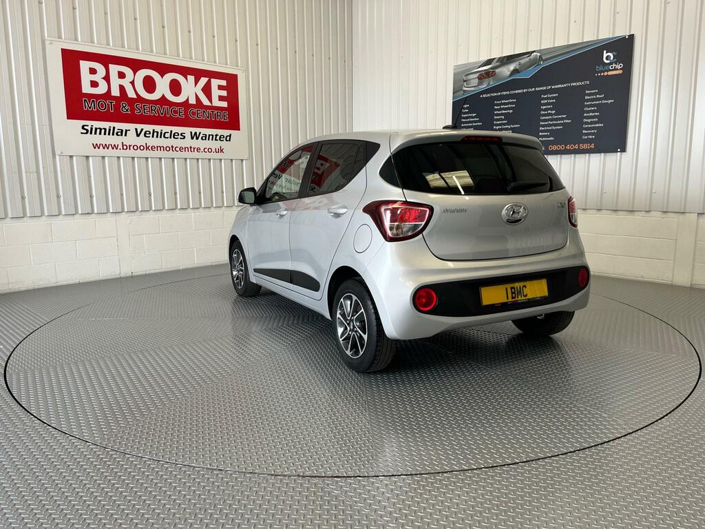 Hyundai I10 1.2 Premium Euro 6 EX67UPR Silver #4