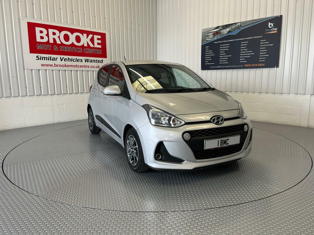 Hyundai I10 1.2 Premium Euro 6 Silver