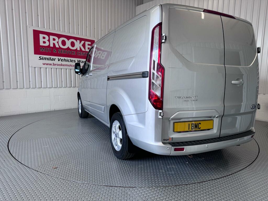 Ford Transit Custom 2.0 Tdci 290 Limited L1 H2 AU17UEF Silver #6