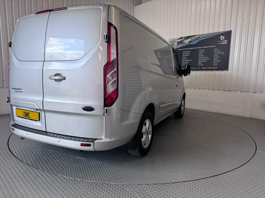 Ford Transit Custom 2.0 Tdci 290 Limited L1 H2 AU17UEF Silver #5