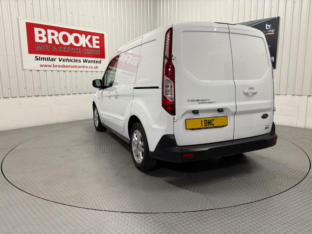 Ford Transit Connect 1.5 200 Ecoblue Limited L1 Euro 6 Ss PX19FHU White #4