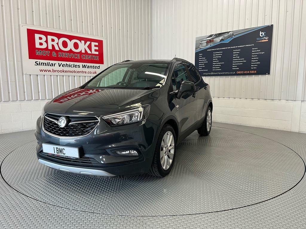 Vauxhall Mokka X 1.4I Turbo Elite Nav Euro 6 NX68XJG Grey #2