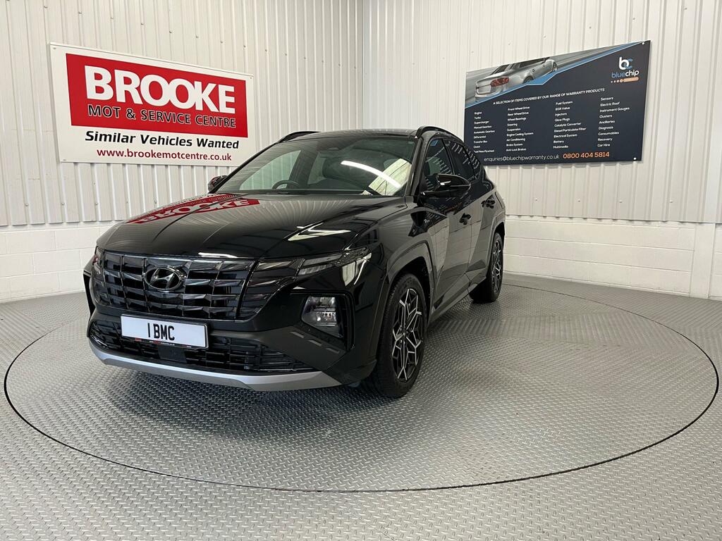 Hyundai Tucson 1.6 T-gdi N Line S Euro 6 Ss AK71LGG Black #2