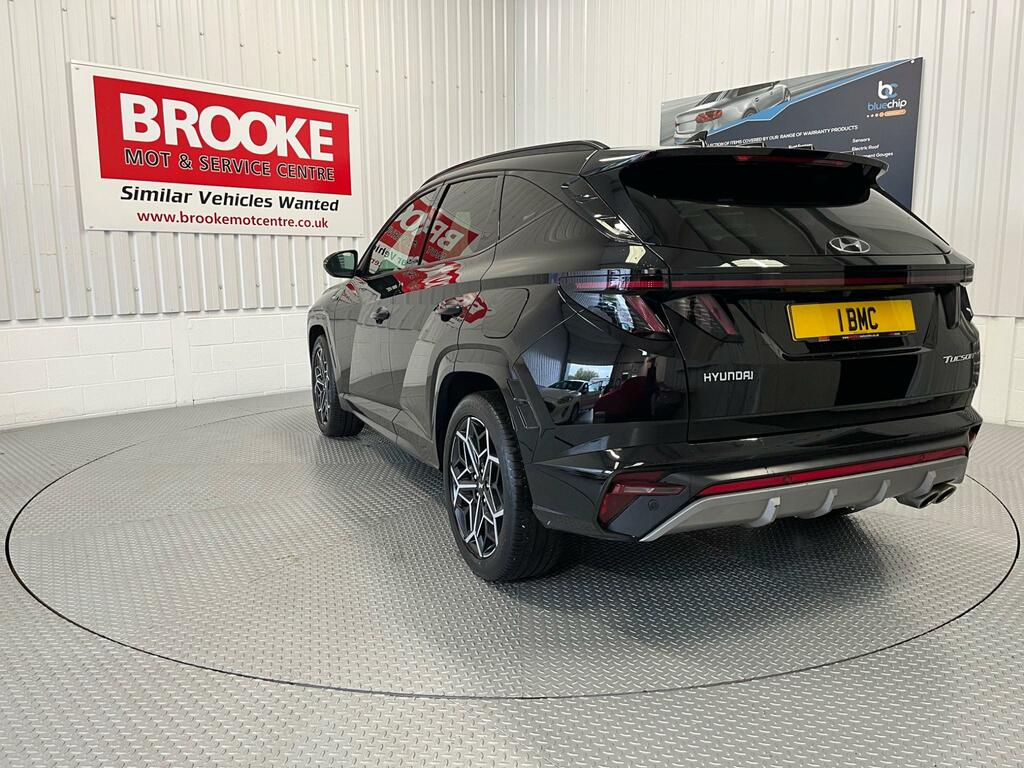 Hyundai Tucson 1.6 T-gdi N Line S Euro 6 Ss AK71LGG Black #4