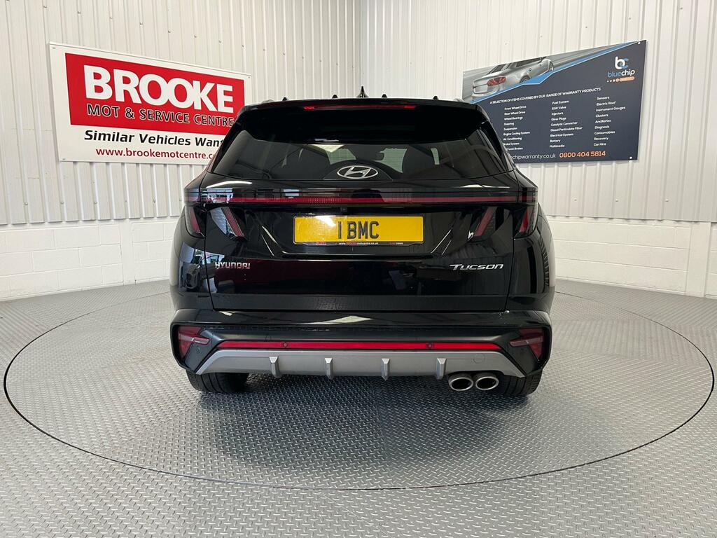 Hyundai Tucson 1.6 T-gdi N Line S Euro 6 Ss AK71LGG Black #6