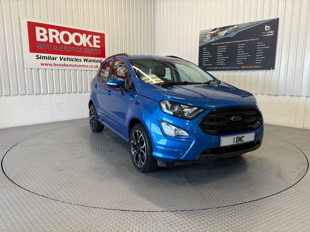 Ford Ecosport 1.0T Ecoboost St-line Design Euro 6 Ss Blue