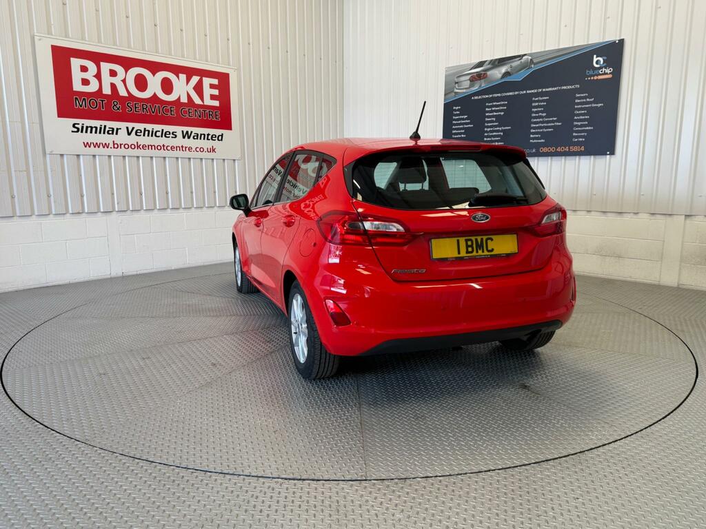 Ford Fiesta 1.1 Ti-vct Zetec Euro 6 Ss ET67HVX Red #6