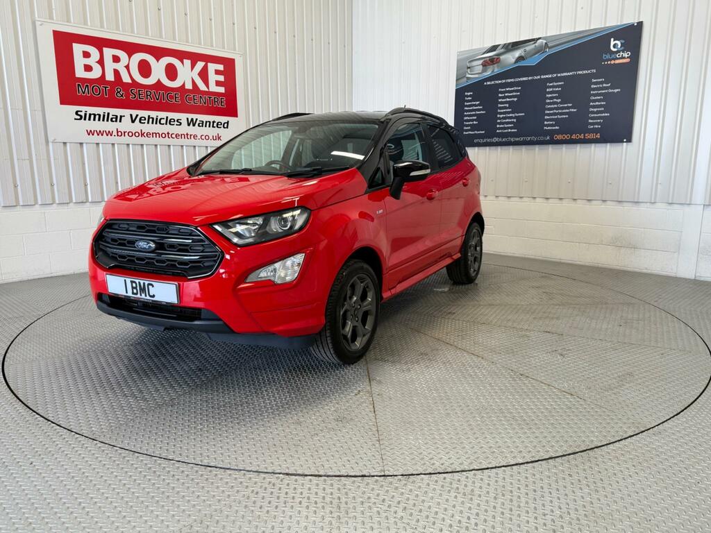 Ford Ecosport 1.0T Ecoboost St-line Euro 6 Ss EK18XOV Red #2