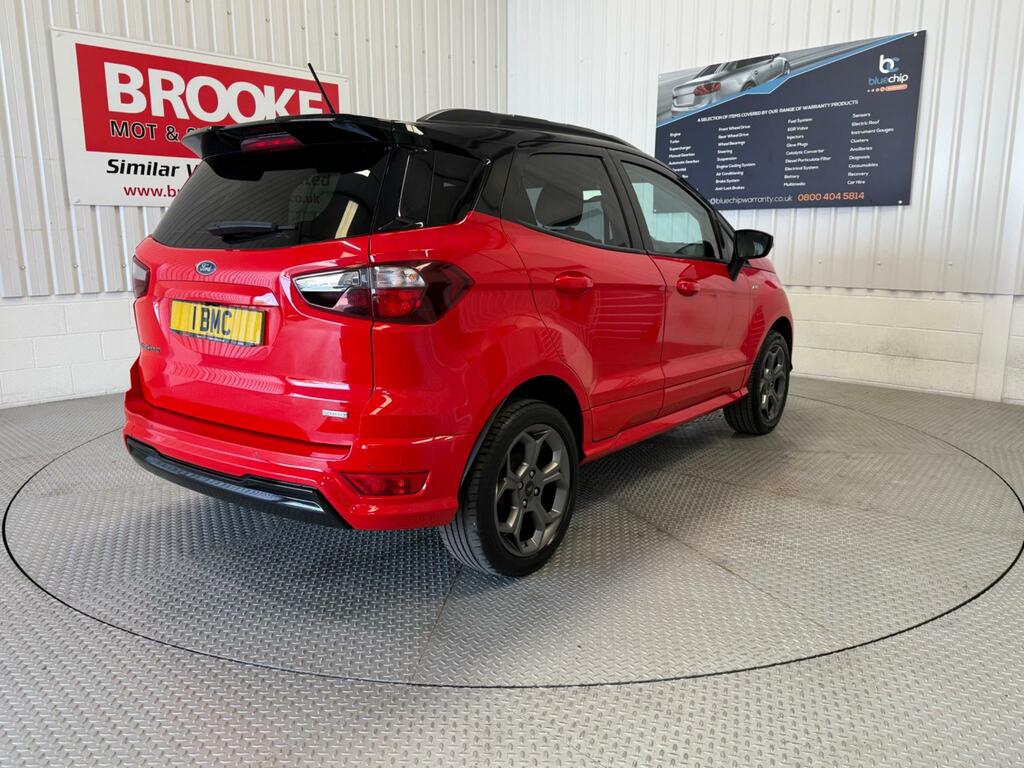 Ford Ecosport 1.0T Ecoboost St-line Euro 6 Ss EK18XOV Red #4