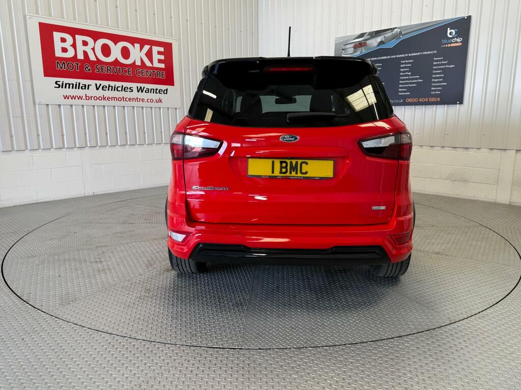 Ford Ecosport 1.0T Ecoboost St-line Euro 6 Ss EK18XOV Red #5
