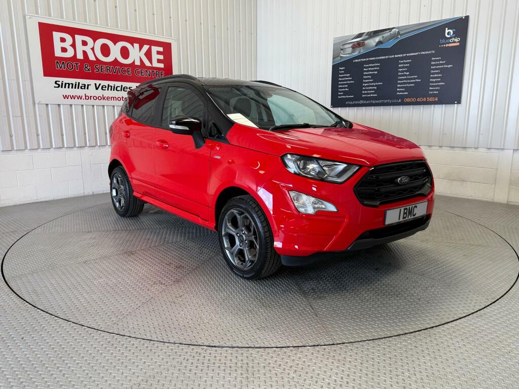 Ford Ecosport 1.0T Ecoboost St-line Euro 6 Ss Red