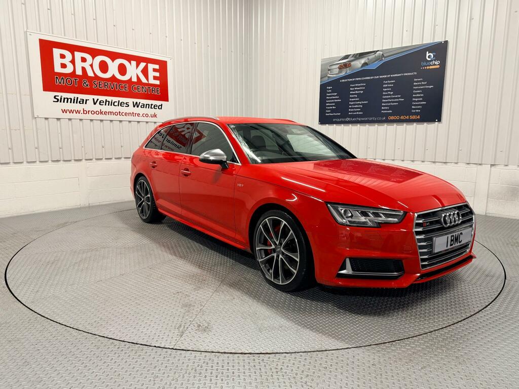 Audi S4 3.0 Tfsi V6 Tiptronic Quattro Euro 6 Ss Red
