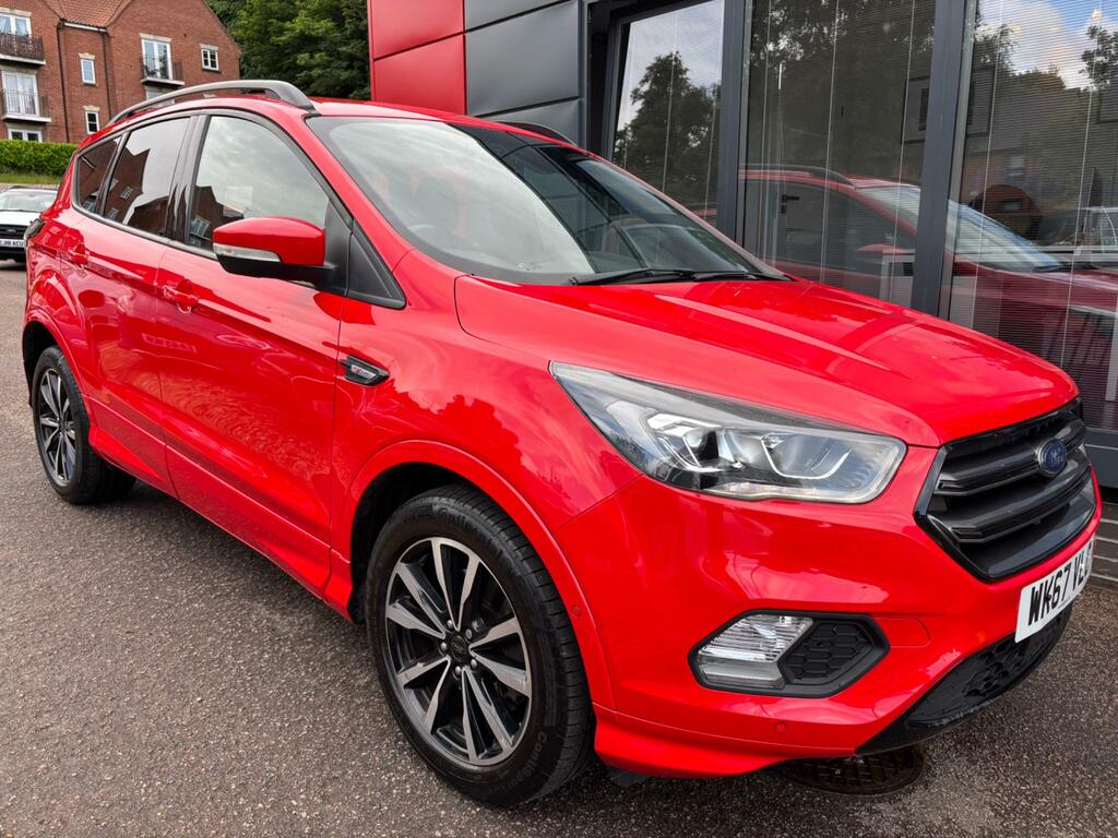 Ford Kuga 1.5 Tdci St-line Powershift Euro 6 Ss WK67VLC Red