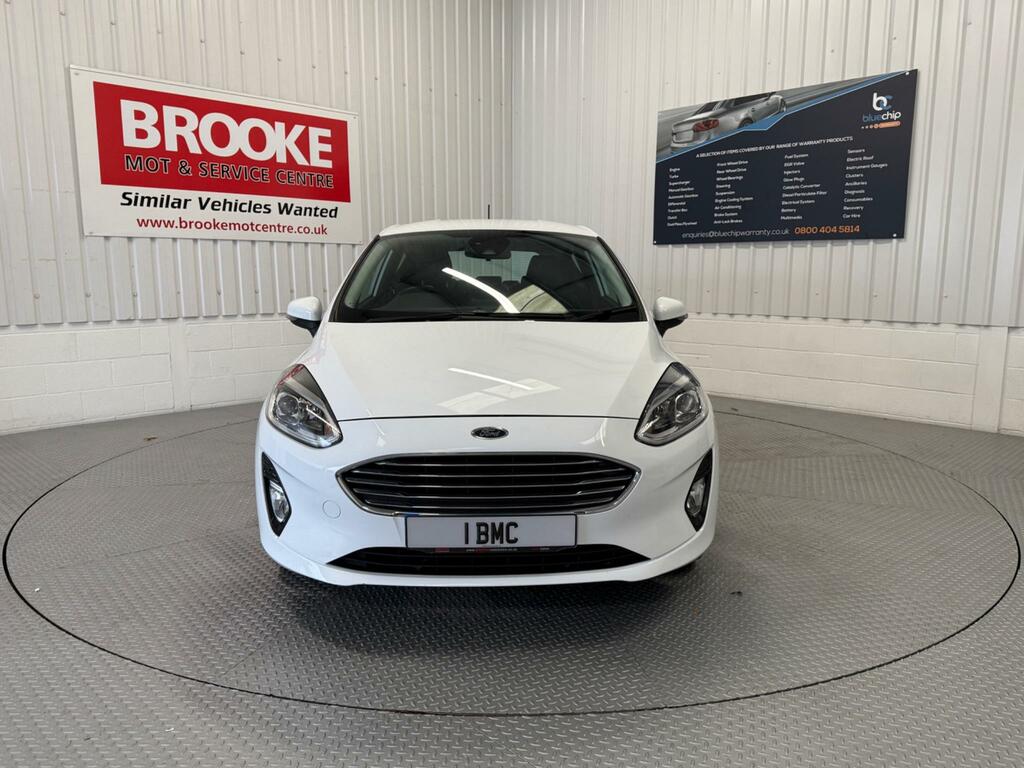 Ford Fiesta 1.0T Ecoboost Zetec Euro 6 Ss EK68UWW White #3