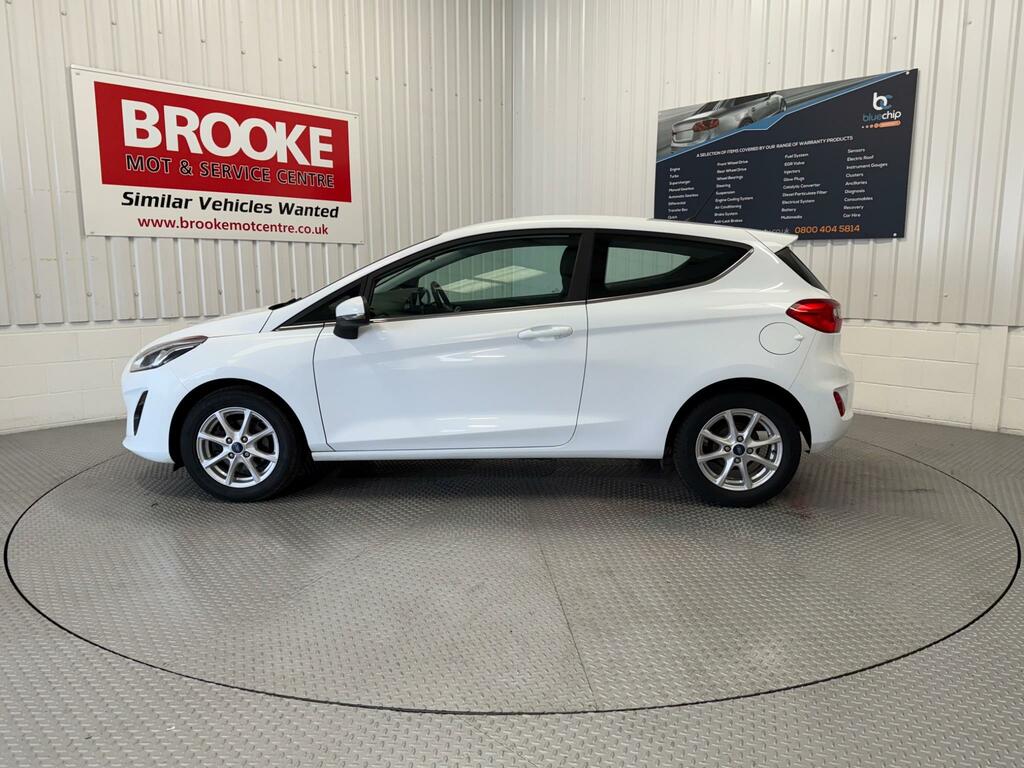 Ford Fiesta 1.0T Ecoboost Zetec Euro 6 Ss EK68UWW White #5