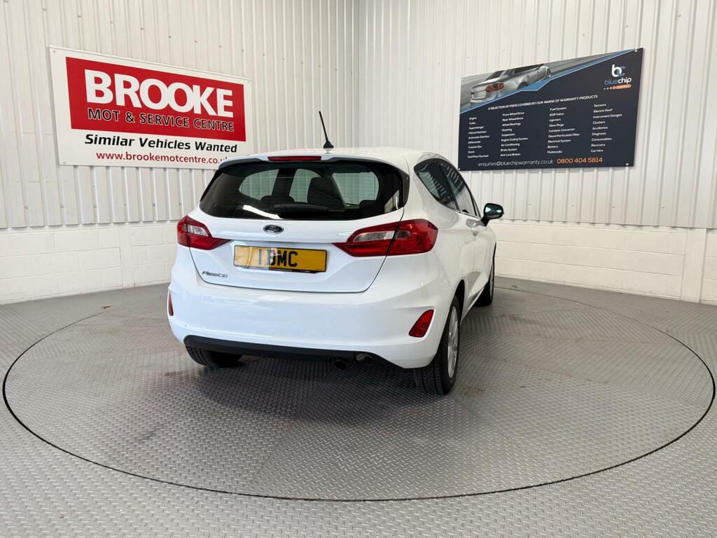 Ford Fiesta 1.0T Ecoboost Zetec Euro 6 Ss EK68UWW White #6