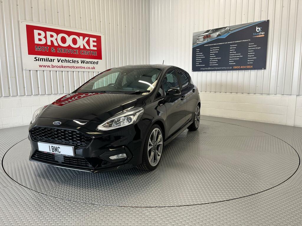 Ford Fiesta 1.0T Ecoboost St-line X Edition Euro 6 Ss EJ69YTL Black #2