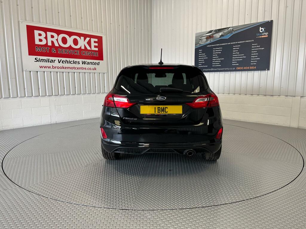 Ford Fiesta 1.0T Ecoboost St-line X Edition Euro 6 Ss EJ69YTL Black #6