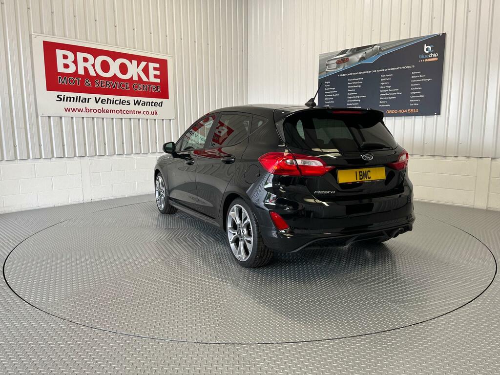 Ford Fiesta 1.0T Ecoboost St-line X Edition Euro 6 Ss EJ69YTL Black #4