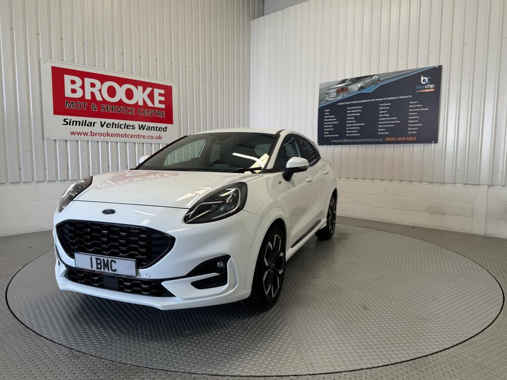 Ford Puma 1.0T Ecoboost Mhev St-line X First Edition Euro 6 EO70FYJ White #2